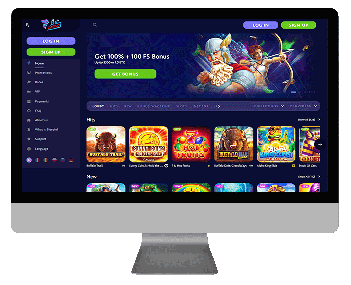 7bit casino mockup