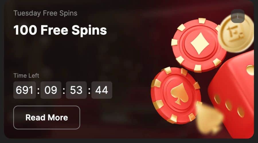 Betspins.io free spins