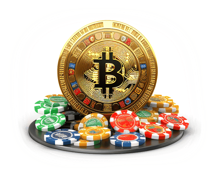Bitcoin Casino chips