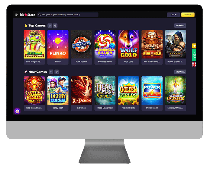Bitstarz mac mockup