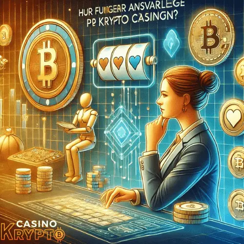 Hur fungerar ansvarsfullt spelande på krypto casinon