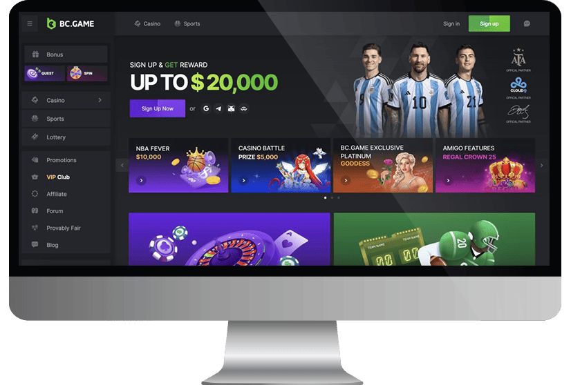 BC GAME KRYPTO CASINO BONUS