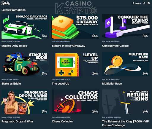 stake casino bonuses