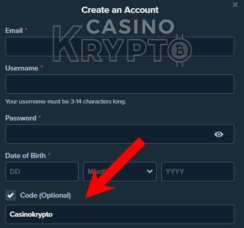 stake casino bonus code