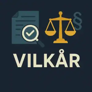Vilkår og betingelser