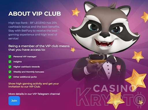 betfury vip club
