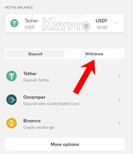 bitcasino depsit