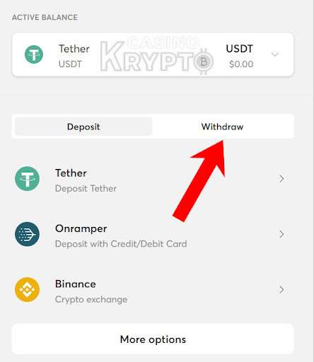 bitcasino depsit