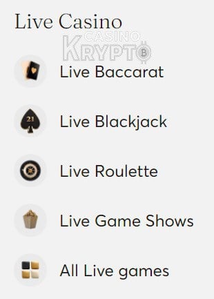 bitcasino live casino