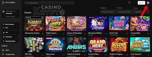 bitcasino platform