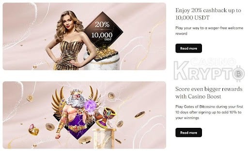 bitcasino welcome bonus