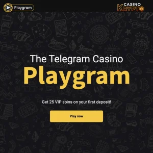 Playgram Casino | A Hot New Telegram Casino