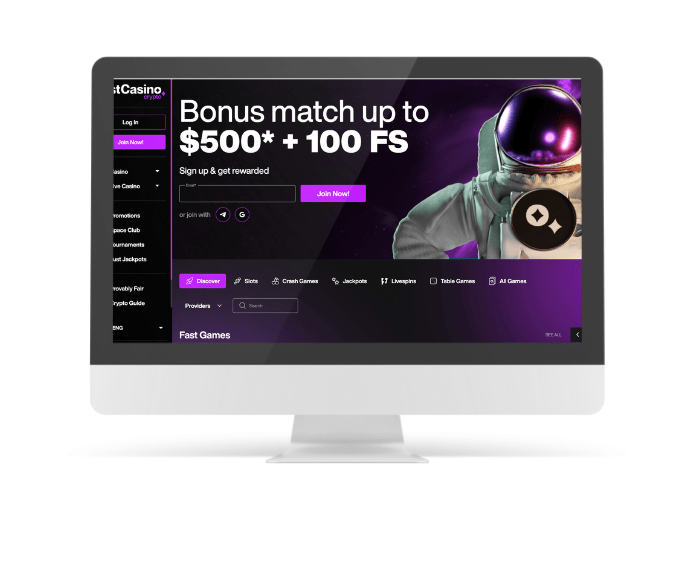 Justcasino bonus