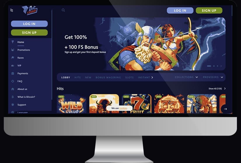 7bit casino mockup