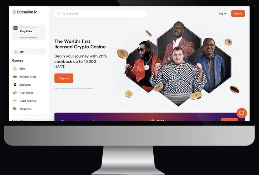 bitcasino mockup