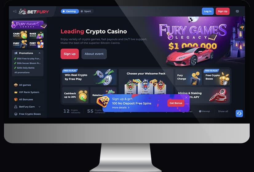 Betfury Mockup DE