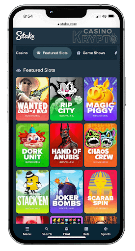 stake casino iphone mockup