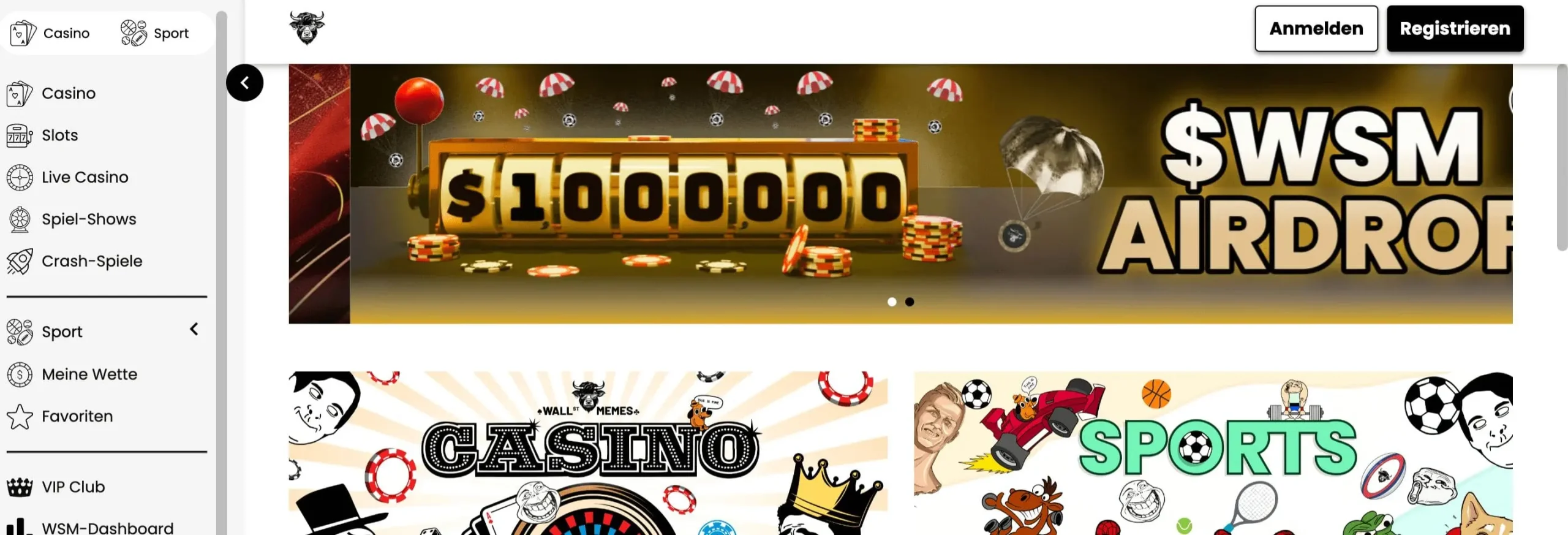 wsm casino platform